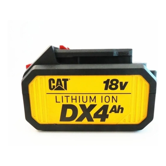 Batería Litio 4 Ah 18 V Nivel De Carga Caterpillar Catdx B4