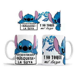 Taza Lilo Y Stich Kit 6 Tazas Varios Modelos Kawaii