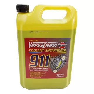 Refrigerante Versachem 911 Color Verde 33% Glycol 1 Gl