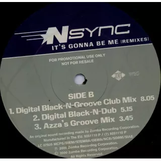 Nsync - It's Gonna Be Me (remixes) (12'' Single)