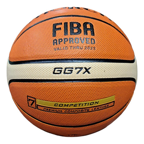 Pelotas De Entrenamiento Molten Basketball Gg7x, Tamaño 7 Co Color Marrón