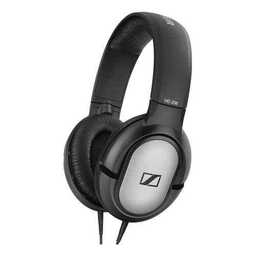 Auricular Sennheiser Hd 206 - Cerrado - Color Plata