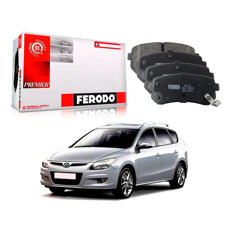 Pastilha Freio Traseiro Cerâmica I30 Cw 2.0 2009 A 2012
