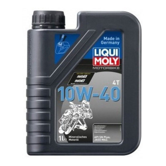 Aceite Liqui Moly 10w40 Basic Street 4t En Moto 46