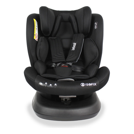 Silla De Carro Para Bebe Supra Con Sistema Isofix Gira 360 Color Negro SUPRA ISOFIX