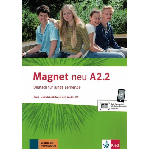 Magnet Neu A2.2 - Kursbuch + Arbeitsbuch + Cd