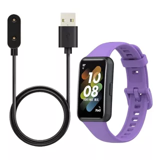 Cargador + Malla Para Reloj Huawei Band 7 Caja 1.47 Silicona