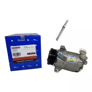 Compressor De Ar S10 2.4 Gas/2.8 Diesel Delphi+ Valvula Exp