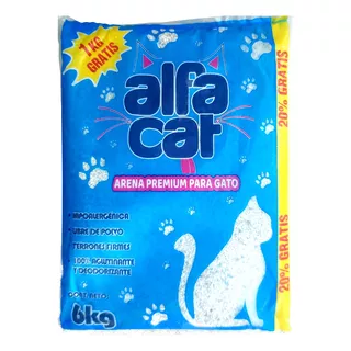 30 Kg Alfa Cat Arena Premium Para Gato Alfacat 