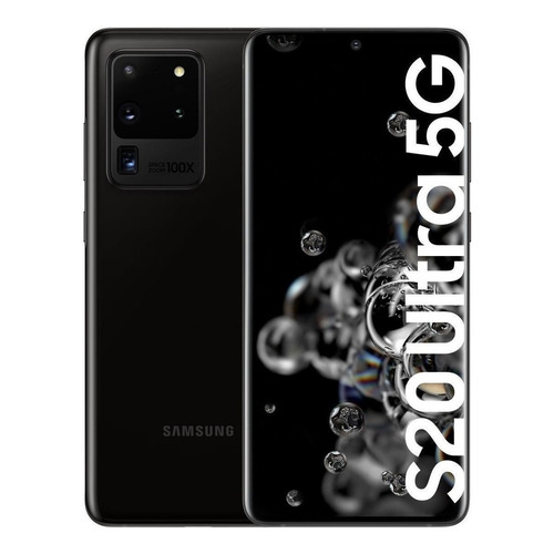 Samsung Galaxy S20 Ultra 5G (Snapdragon) 5G Dual SIM 128 GB cosmic black 12 GB RAM