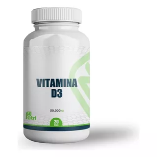 Vitamina D3 50.000ui 12 Cápsulas.