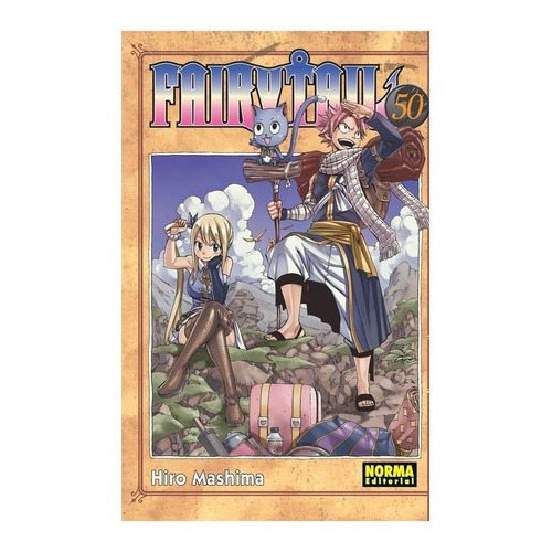 Fairy Tail No. 50: Fairy Tail No. 50, De Hiro Mashima. Serie Fairy Tail, Vol. 50. Editorial Norma Comics, Tapa Blanda, Edición 1 En Español, 2016