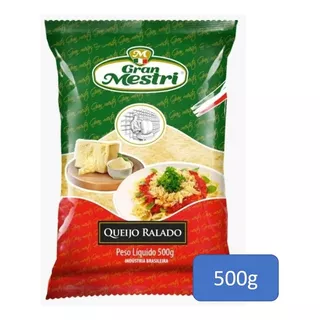 Queijo Parmesão Gran Mestri Ralado Reserva 2x 500g - 1kg