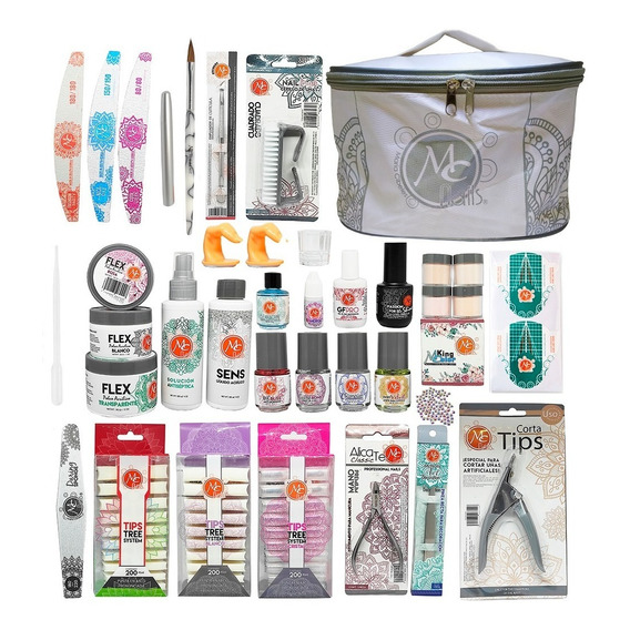 Mega Kit Profesional Para Uñas Acrílicas Especial + Regalos 