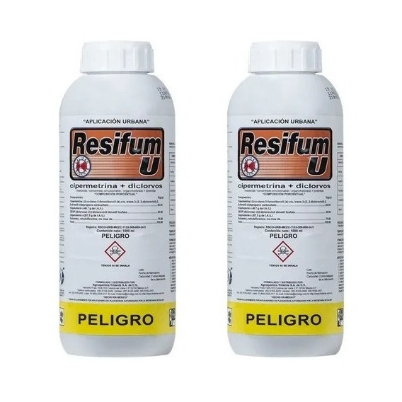 Insecticida Resifum U 1 Litro Diclorvos + Cipermetrina 2 Lts