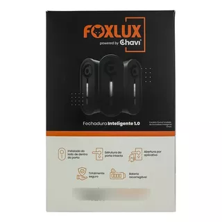 Fechadura Eletrônica Inteligente Foxlux Instala Fácil