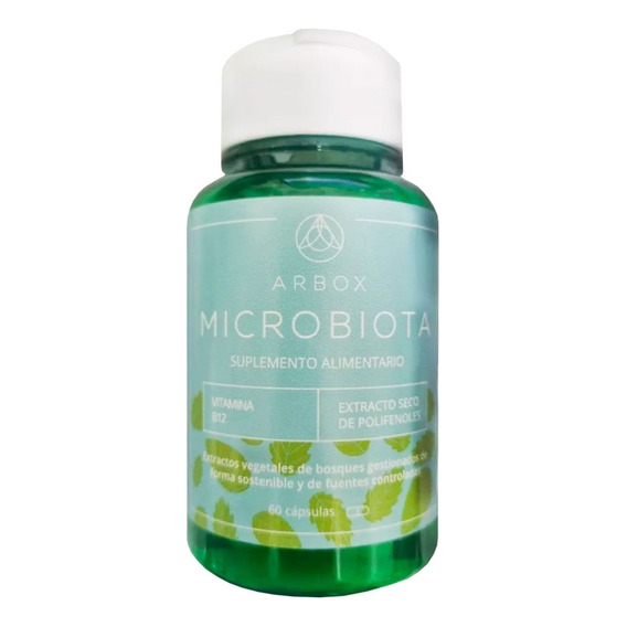 Arbox Microbiota Promueve La Salud Gastrointestinal 60 Caps Sabor No