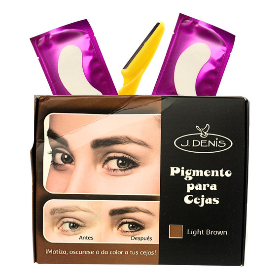 Kit Pigmento Profesional P/cejas, Elegir  + Regalo. J Denis 