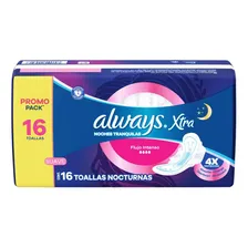 Always Xtra Nochetoallitas Nocturnas 16 Unidades