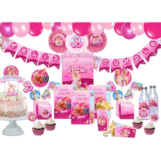 Kit Cumpleaños Imprimible Barbie La Pelicula