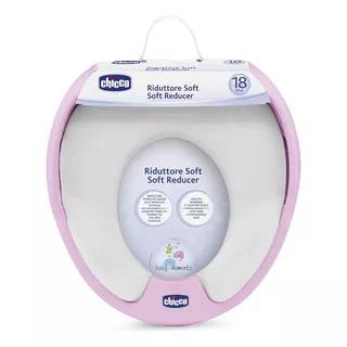 Redutor De Assento Vaso Sanitario Soft Chicco Criança Rosa