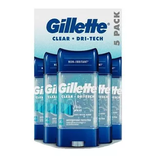 Desodorante Gillette Clear Dri-tech Gel - g a $252