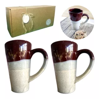 Set Desayuno Taza Regalo Kit Artesanal Cerámica Box Kvjc200