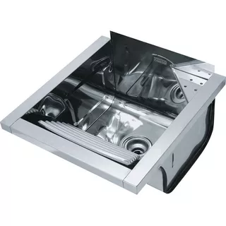 Tanque Inox Docol Para Instalar Na Parede 48x44cm Pequeno Cor Brilho