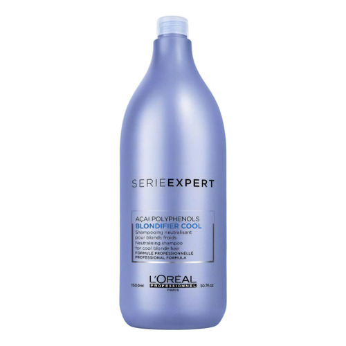 Shampoo L'Oréal Professionnel Serie Expert Blondifier Cool en botella de 1500mL por 1 unidad