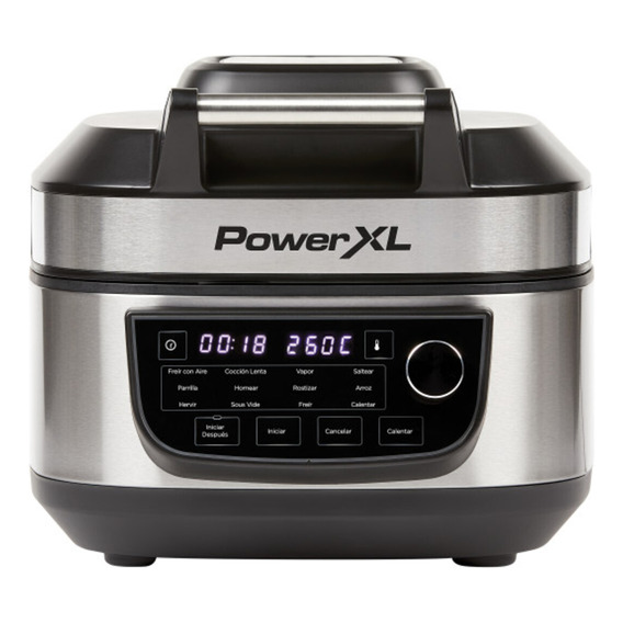 Freidora De Aire Powerxl Digital 12 En 1 Parrilla Cap. 5.7l