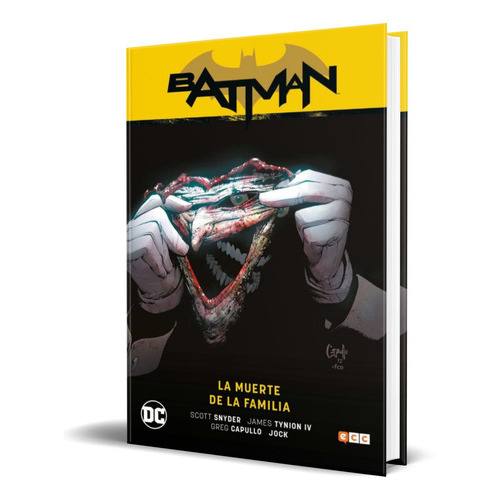 Batman, De Scott Snyder. Editorial Ecc, Tapa Dura En Español, 2021