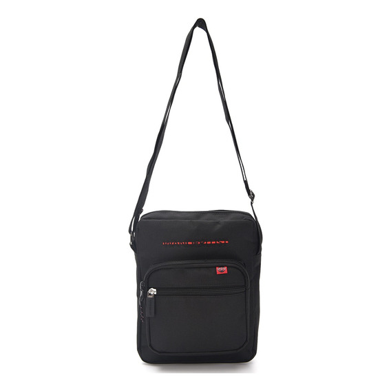 Morral Wanderlust 1 División Liviano Urbano Cómodo Color Negro 31397