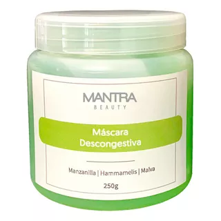 Mantra Mascara Descongestiva Facial Hammamelis Manzanilla Tipo De Piel Normal