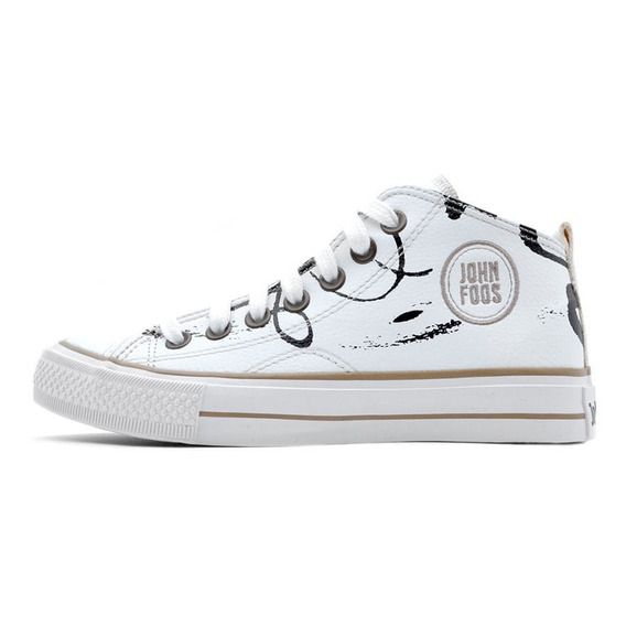 Zapatilla Blanco John Foos 164 Flashback White Art