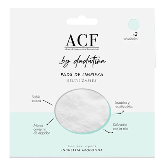 Pads Acf By Dadatina De Limpieza X 2