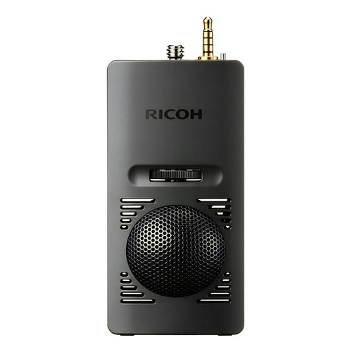 Micrófono Ricoh Ta-1 3d Compatible Con Ricoh Theta V 360 Color negro