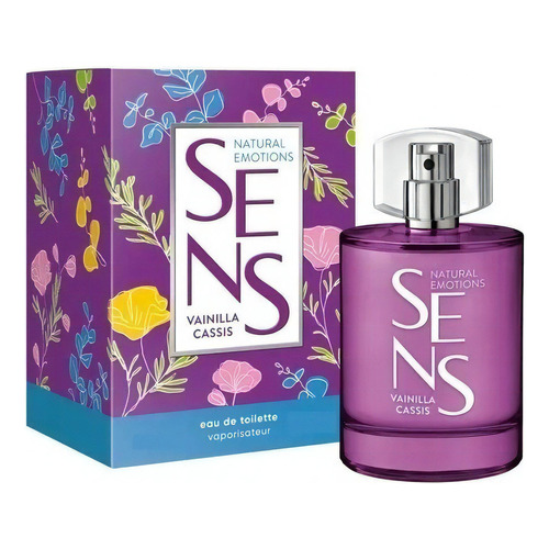 Perfume Sens Natural Emotions Vainilla Cassis Edt 50ml