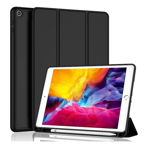 Funda Para iPad 9.7 5ª/6ª / Air 2 /air 1 Generación+negro