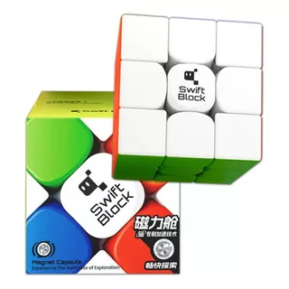 Cubo Gan Swift Block Cor Da Estrutura Stickerless