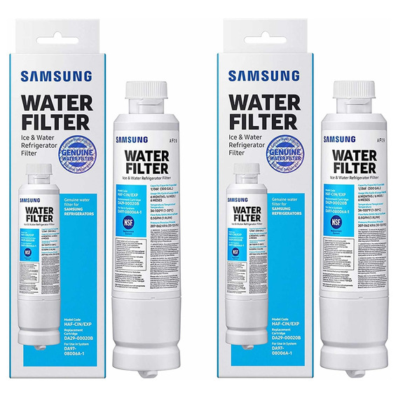 Filtro De Agua Para Nevera Samsung Da29-00020b Dos Unidades
