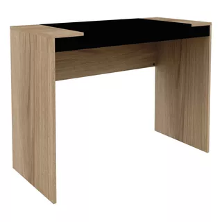 Escritorio Muebles Web - Linea Premium Mdp 2901 - Almendra/onix - 100 X 75 X 45