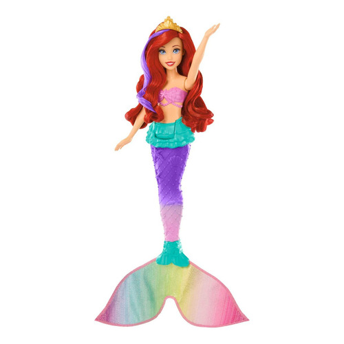 Disney Princesa Muñeca Ariel Aleta Mágica