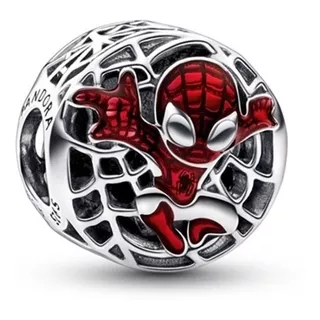 Pandora Charm Spiderman Plata S925 + Kit De Regalo