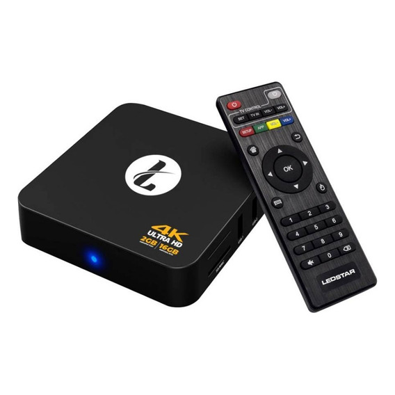 Smart Tv Box 4k Uhd Quad Core 16gb 2gb Android 9.0