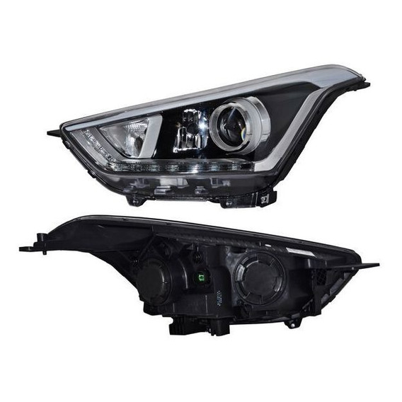 Faro Para Hyundai Creta 2017 - 2019 Leds Izq Piloto Calidad