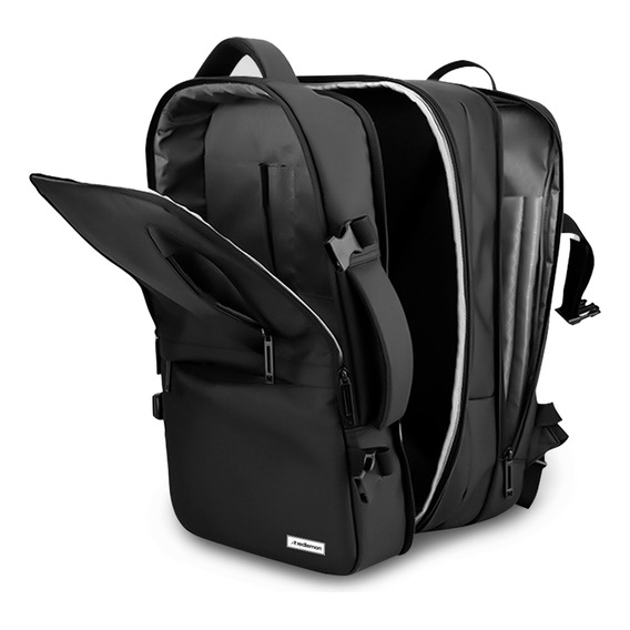 Mochila Para Laptop Antirrobo Grande 3 Divisiones Redlemon