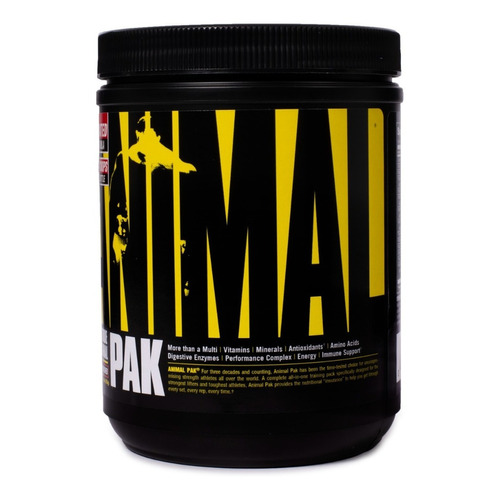 Multivitaminico Animal Pak El Mejor Por 20 Años Sabor Naranja