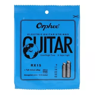 Cuerdas Para Guitarra Eléctrica Marca Orphee