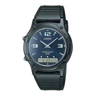 Relógio Casio Standard Aw-49he-2av *dual-time