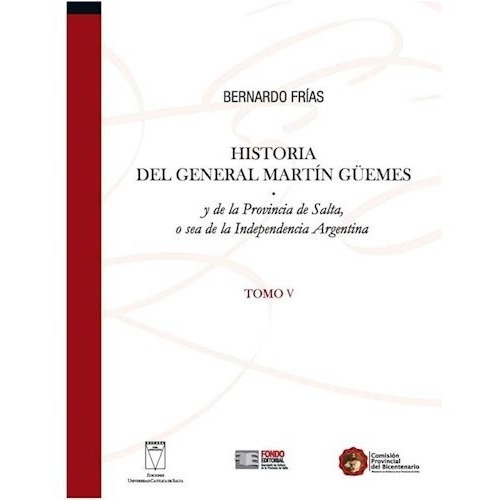 Historia (v) Del General Martin Guemes